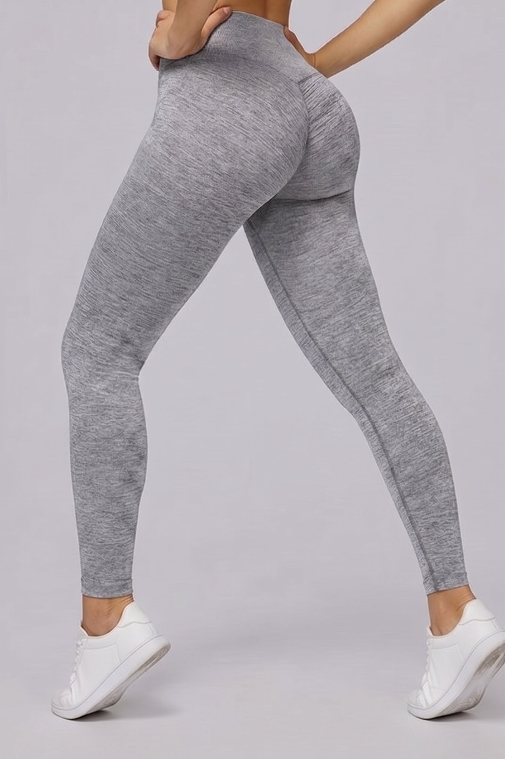 High-Waist Breathable Running Leggings