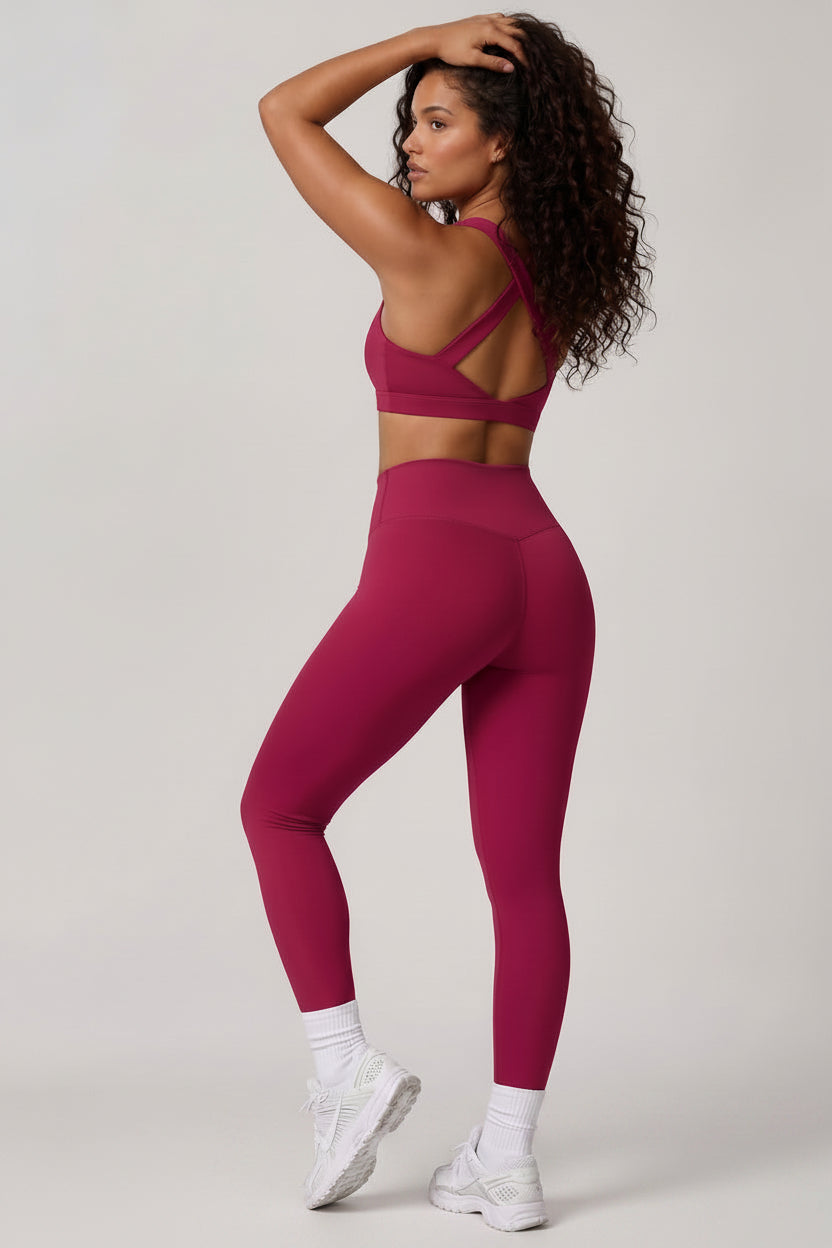 Rabbu: Women's High Waisted Soft Legging