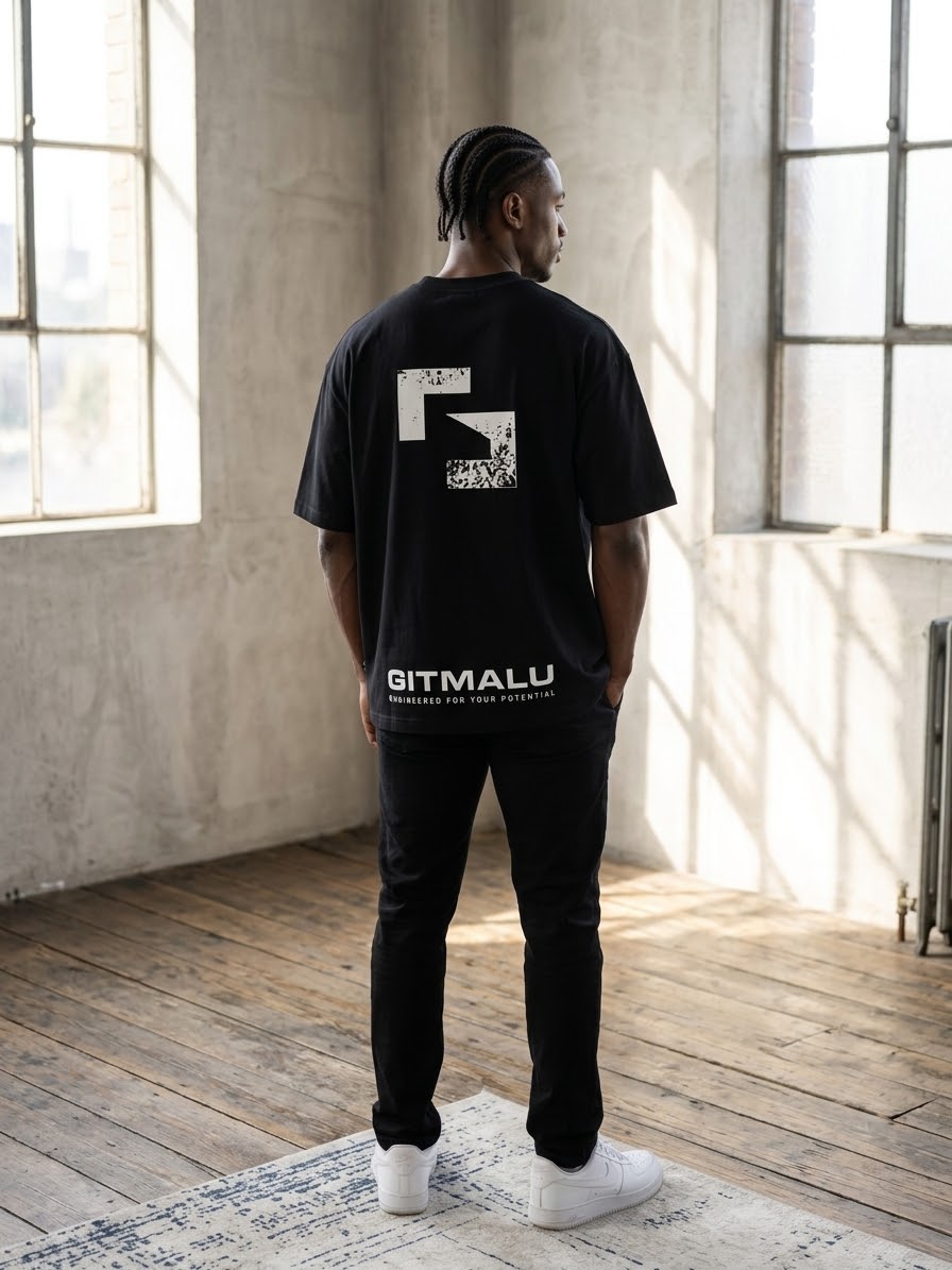 Gitmalu Oversized  Performance Tee