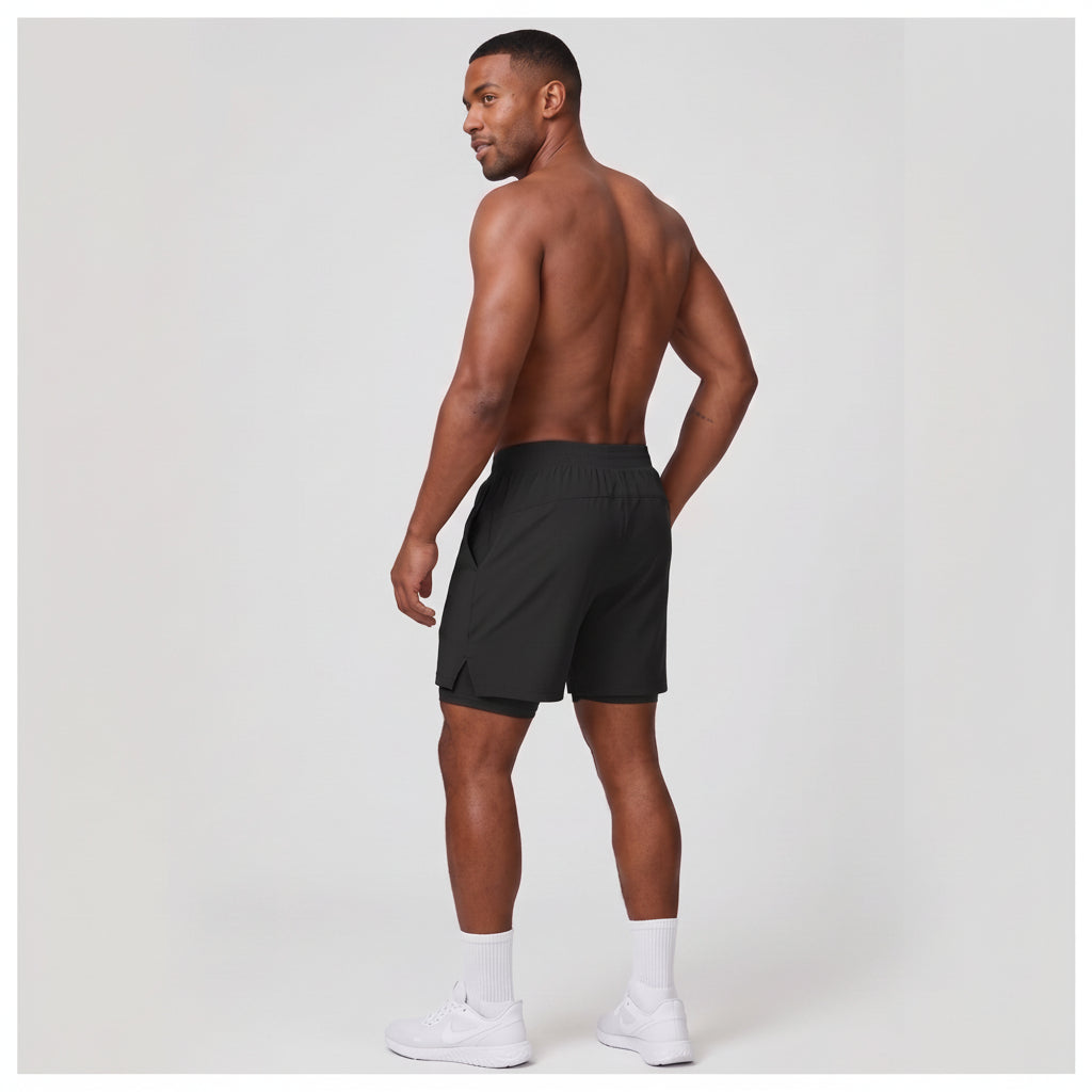 Men's 2-in-1 Lightweight Training Shorts