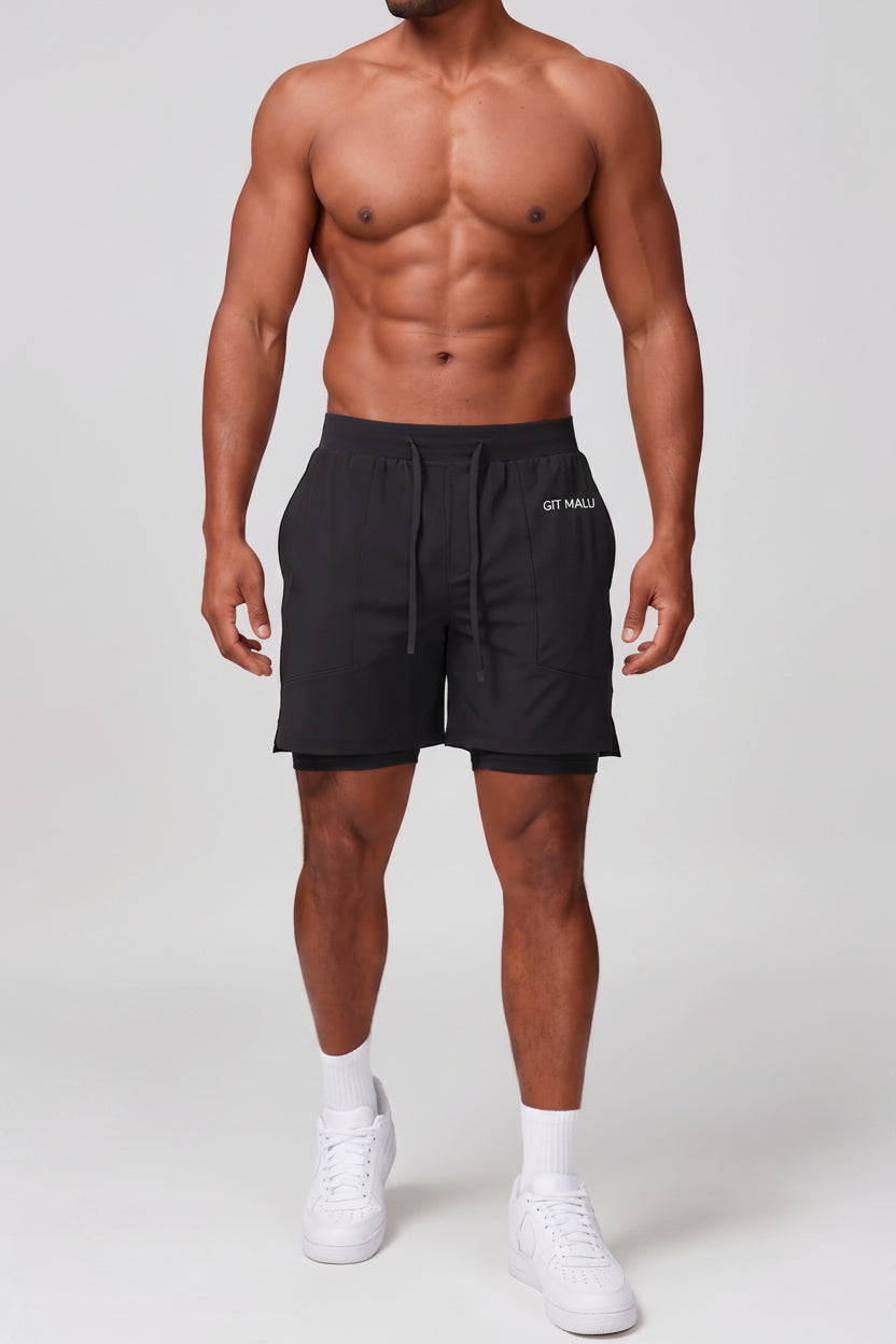 Men's 2-in-1 Lightweight Training Shorts