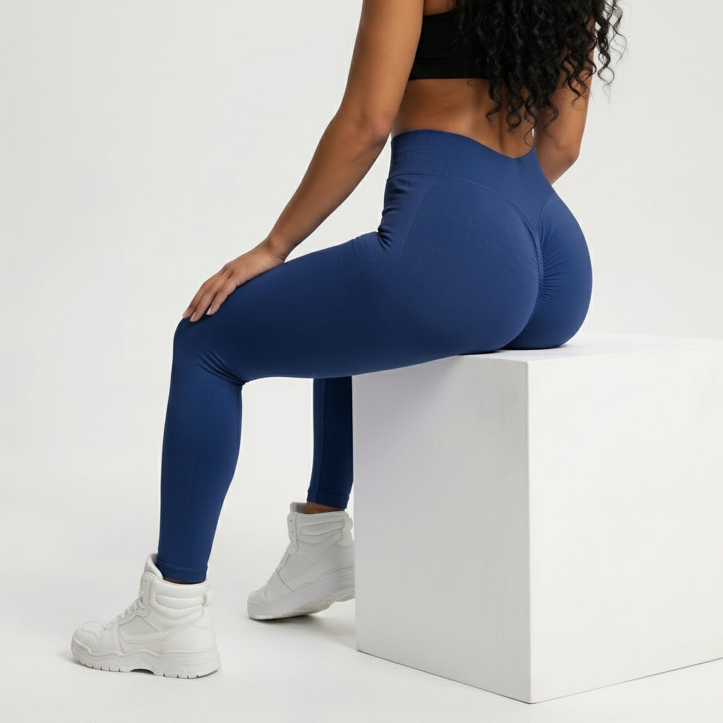Lānu: Women's Seamless Sculpting Leggings